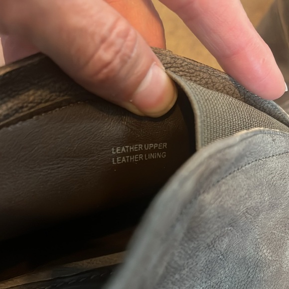 Vera Wang Granite Suede Leather Royce Peep Toe Bow  Platform Ankle Booties - Picture 10 of 12